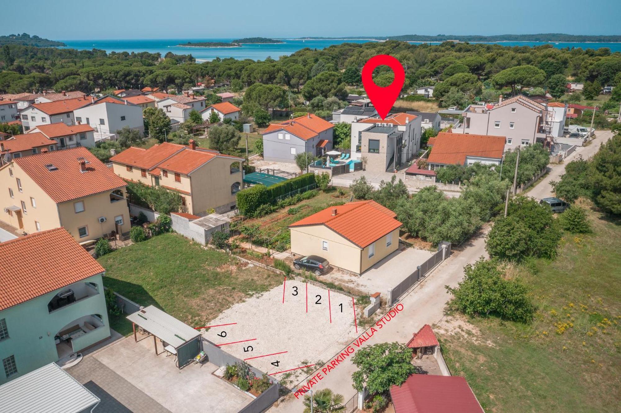 Valla Studio Apartments Fažana Esterno foto